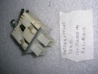 Interruttore Tergicristallo Con Placca In Alluminio