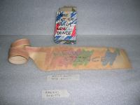 Adesivo Scritta ''New Dance'' Parafango Posteriore Sinistro Fiat Panda