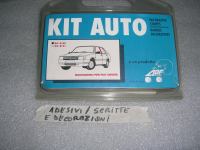 Kit Scritte Più Adesivi E Decorazioni Fiat