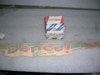 Adesivo Scritta '' Dance ''Su Parafango Posteriore Sinistro Fiat Panda 1991-2003