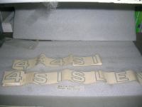 Adesivo Scritta '' 4X4 Sisley'' Fiat Panda