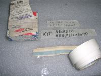 Kit Adesivo Abbellimento Bianco/Blu Porta Sinistra Lancia Y 10