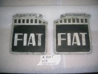 Paraspruzzi Nero/Bianco Fiat 128