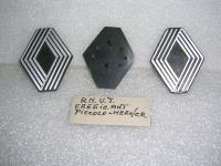 Fregio Anteriore Piccolo Nero/Cromato Renault