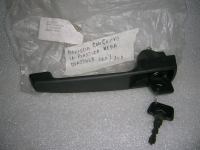 Maniglia Con Chiave In Plastica Nera Mercedes 709/909