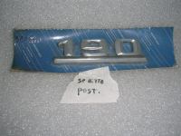 Scritta Posteriore ''190''