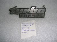Scritta ''Turbo Diesel'' Golf II