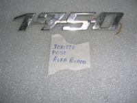 Scritta Posteriore Alfa Romeo ''1750''