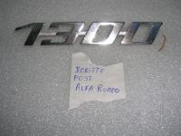 Scritta Posteriore Alfa Romeo ''1300''
