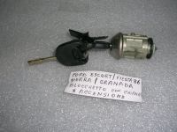Blocchetto Con Chiave Accensione Ford Escort -Sierra-Fiesta 86-Granada