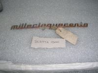 Fregio Scritta ''Millecinquecento''