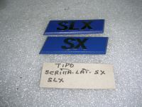 Scritta Laterale ''SX-SLX'' Fiat Tipo
