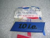 Scritta Parafango Laterale Anteriore ''1.0 i.e'' Fiat Uno