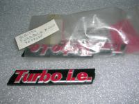 Scritta ''Turbo i.e'' Fiat Uno