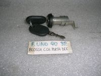 Blocchetto Con Chiave Porta Destra Fiat Uno 90' 3 Porte