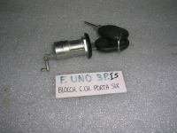 Blocchetto con Chiave Porta Sinistra Fiat Uno 3 Porte I Serie