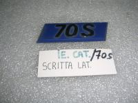 Scritta Laterale Fiat Uno'' 70 S'' 