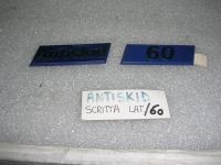 Scritte Laterali '' Antiskid-60'' Fiat