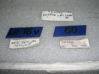 Scritta Laterale ''60'' Fiat Tempra