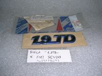 Scritta Posteriore '' 1.9 TD'' Fiat Scudo