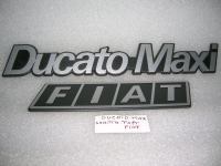 Scritta Posteriore '' Fiat'' E '' Ducato Maxi'' Fiat Ducato