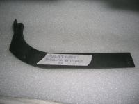 Prolunga Battitacco Sinistra Nera  Fiat Panda I Serie