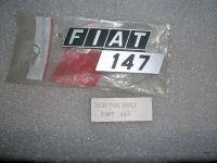 Scritta Posteriore '' Fiat 147''