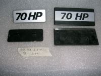Scritta '' 70Hp'' Fiat 127