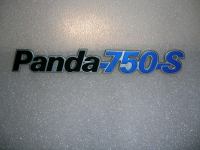 Scritta '' Panda 750 S'' Fiat Panda