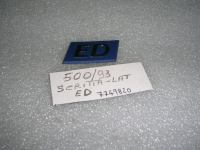 Scritta Laterale '' ED'' Fiat Cinquecento 93'