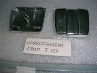 Copricerniera Portellone  Posteriore Cromata Fiat 127