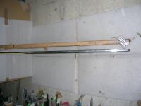 Modanatura  Sottoporta In Acciaio Destra = Sinistra  Lancia Fulvia Berlina (Lunghezza 162 Cm)