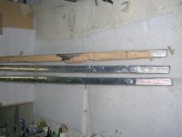 Modanatura In Acciaio  Sottoporta  Sinistro Fiat 1500 L (Lunghezza 178 CM)