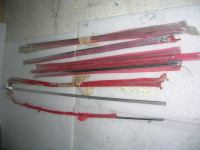 Modanature In Alluminio Profili Destro e Sinistro Simca 1301