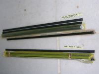 Modanatura Porta Destra e Sinistra  Nera Fiat 127 L (Lunghezza 90Cm)