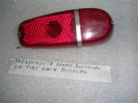 Trasparente Fanalino Posteriore Sinistro Fiat 500N