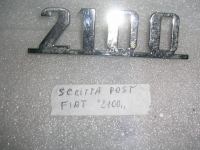 Scritta Posteriore Fiat 2100