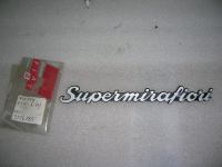 Scritta Posteriore Supermirafiori 