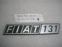 Scritta Posteriore In Plastica Fiat 131