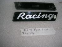 Scritta Posteriore Racing  Per Fiat 131