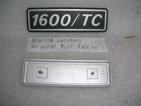 Scritta Laterare  1600/TC Su Parafango Posteriore Fiat 131