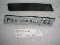 Scritta Laterale Panorama / CL Per Fiat 131 