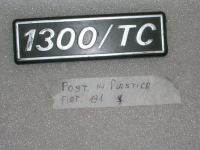 Scritta Posteriore In Plastica Fiat 131