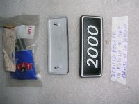 Scritta Posteriore In Metallo Fiat 131\132