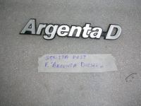 Scritta Posteriore Fiat Argenta Diesel