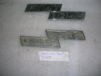 Scritta Posteriore Fiat 124 S