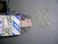 Mollette Fissaggio Modanatura Sottoporta In Plastica Fiat 500- Fiat 850  Fiat 124