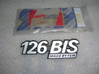 Scritta Posteriore Fiat 126 Bis 