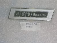 Scritta Posteriore In Ferro 850 Special 