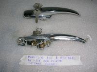 Maniglia Esterna Destro e Sinistra Con Chiave In Zama Cromata Fiat 850 Berlina